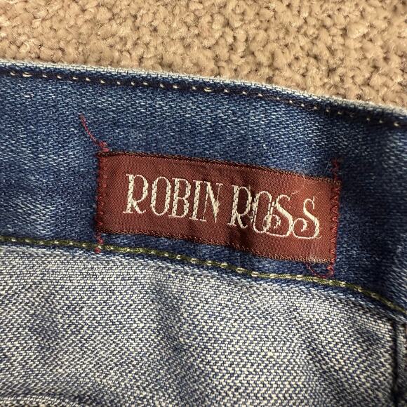Vintage High Waisted Jeans Size 2 High Rise Pleated V Robin Ross Cottage Prairie - Picture 5 of 5